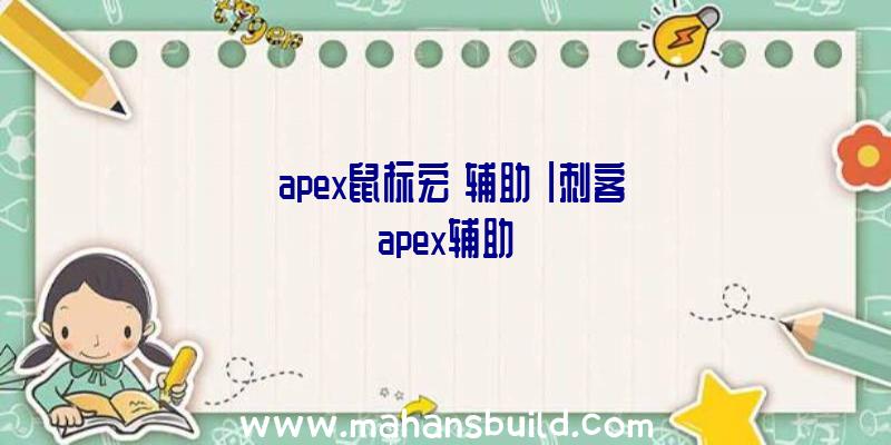 「apex鼠标宏